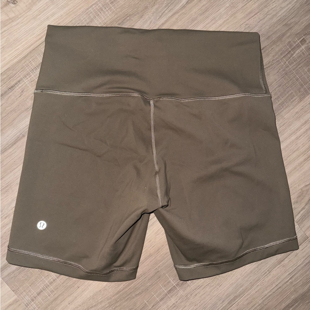 Lululemon wunder train biker shorts 6”
